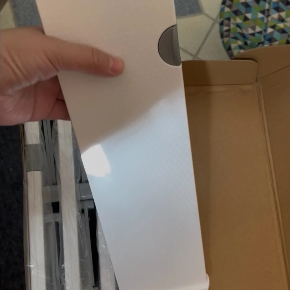 Adjustable Drawer Dividers in White and Gray